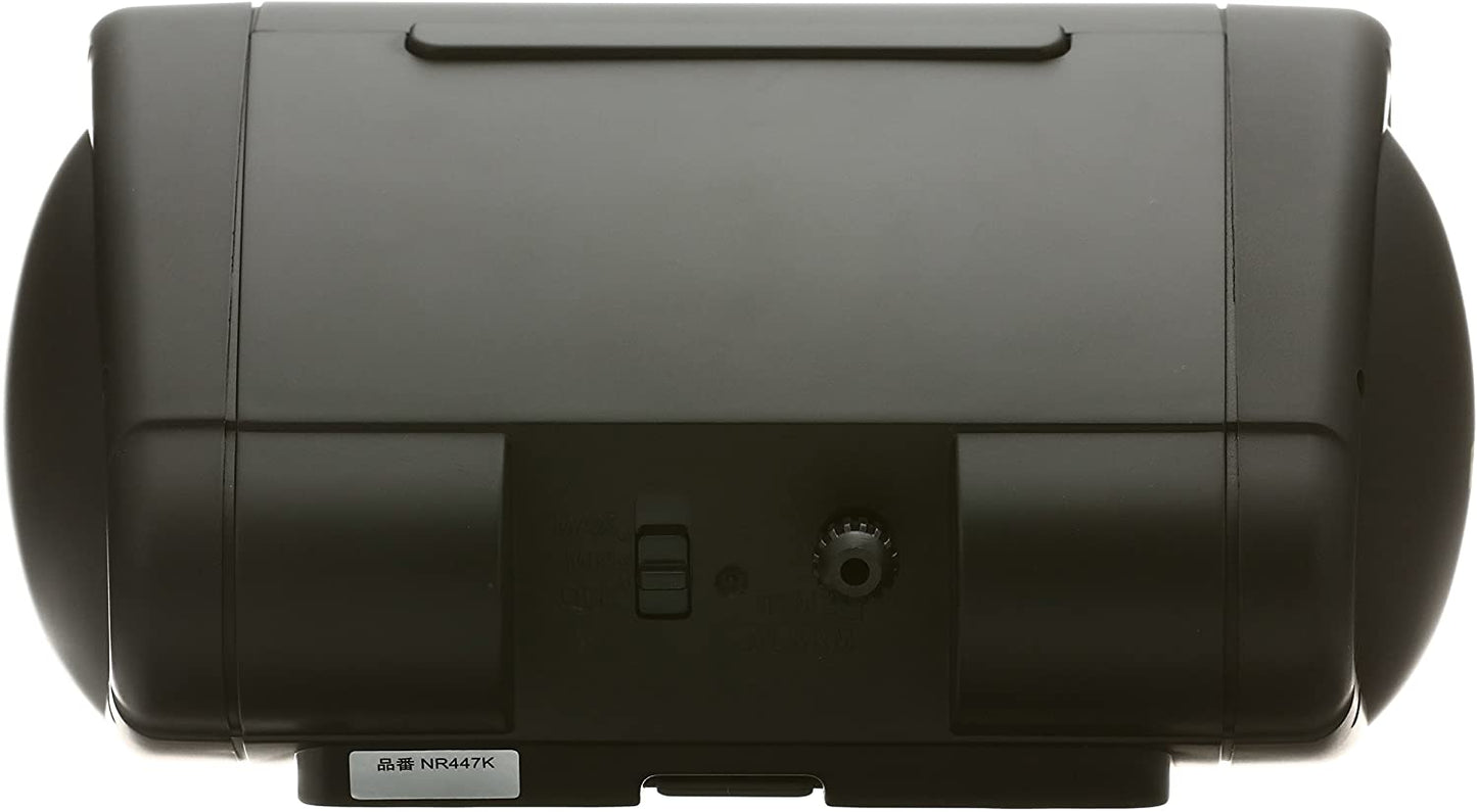 セイコー クロック 目覚まし時計 アナログ 大音量 ベル音 PYXIS ピクシス RAIDEN ライデン 黒 NR447K SEIKO