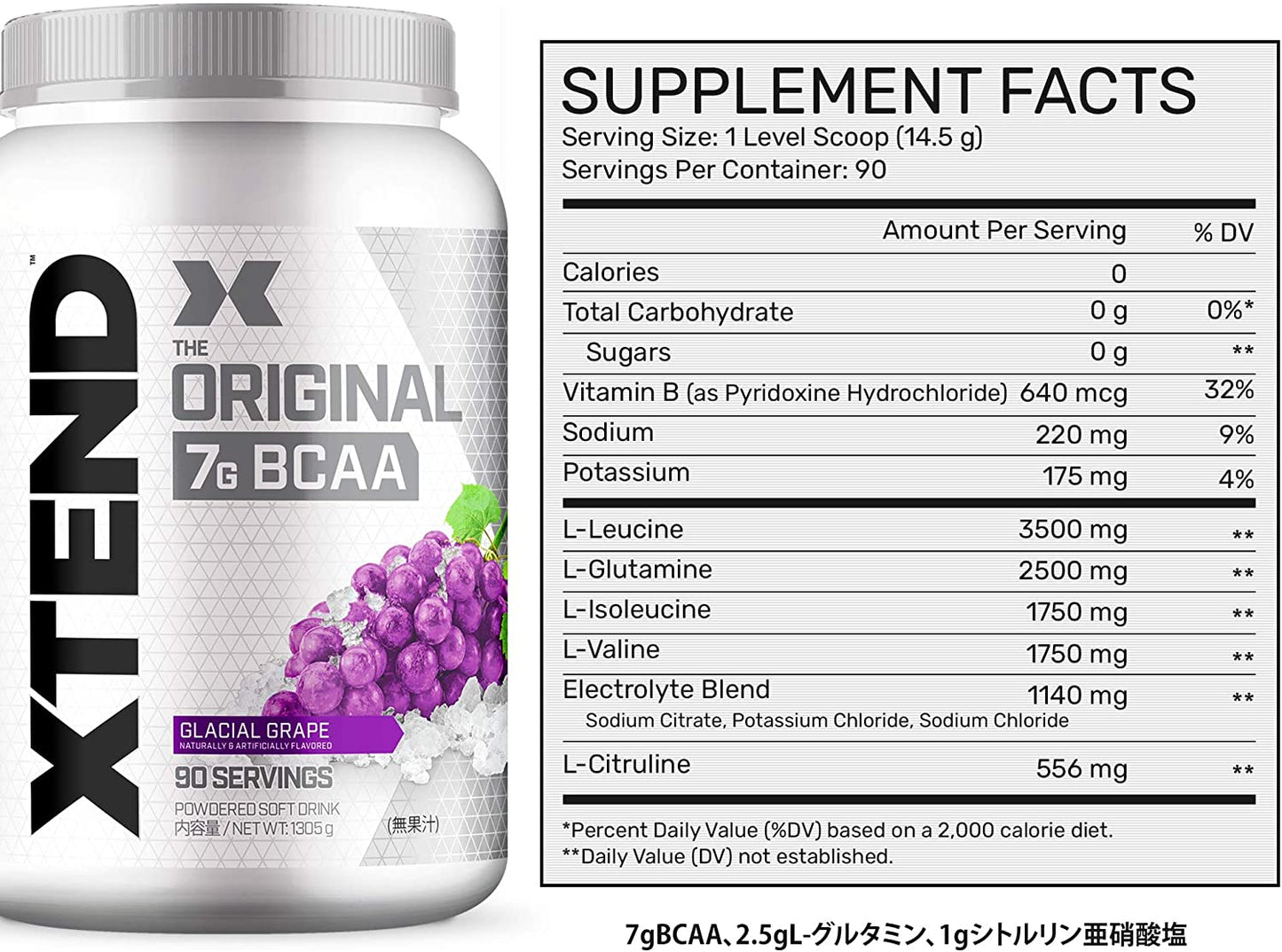Scivation XTEND (グレープ1、170g) - Scivation Xtend (グレープ - 1、170g)