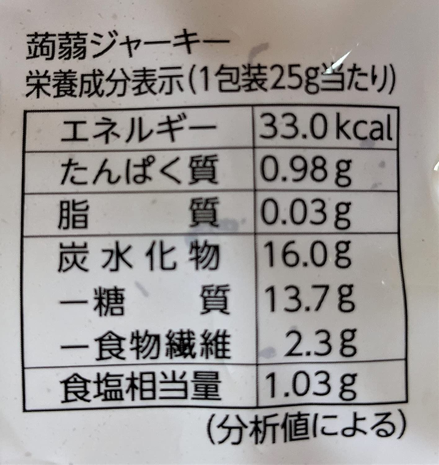 北毛久呂保 こんにゃくジャーキー(スパイシービーフ味) 25g×10袋