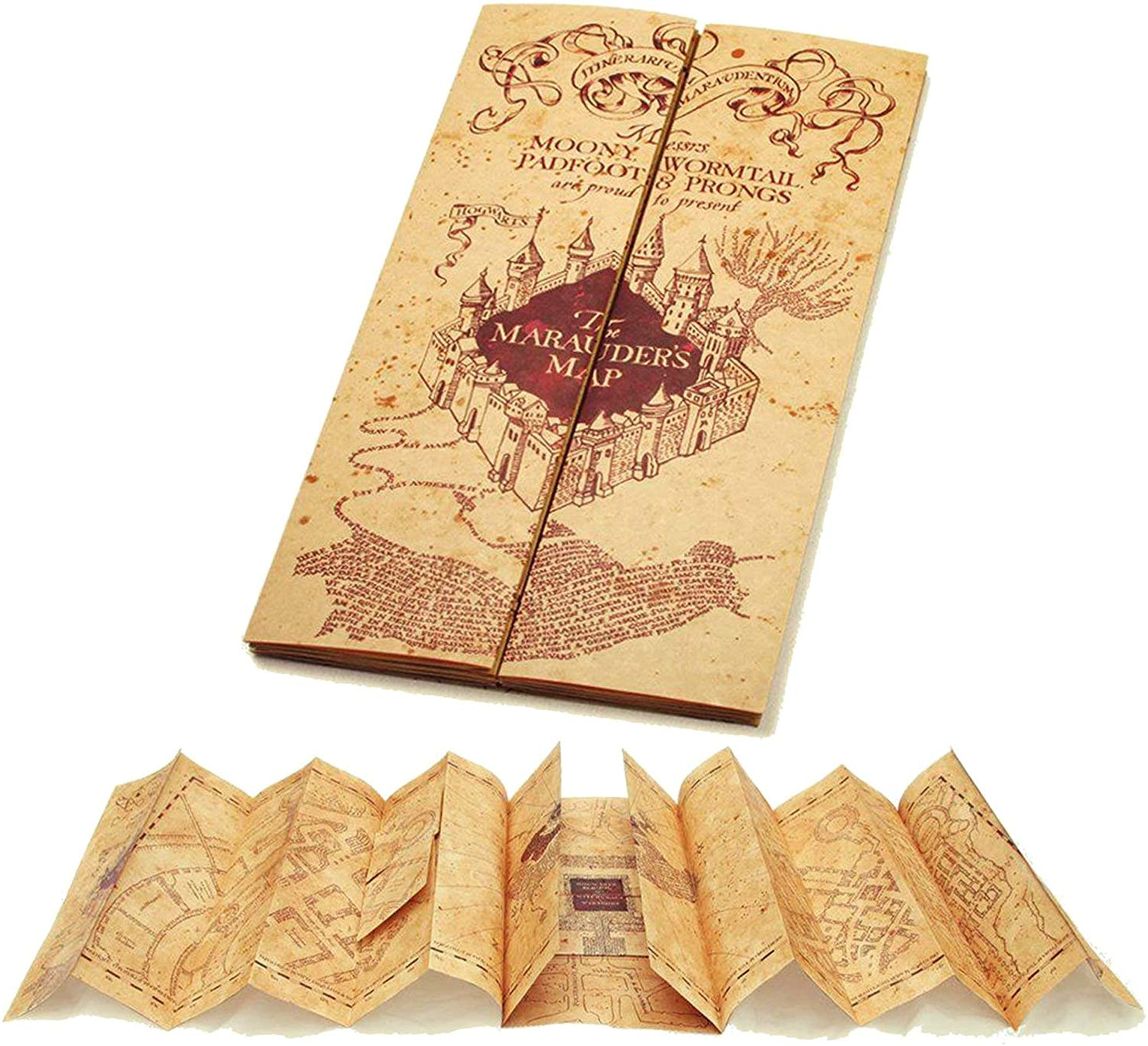 ハリーポッター　忍びの地図 レプリカ　オフィシャル・ライセンス商品［並行輸入品］Harry Potter Marauder's Map [並行輸入品]