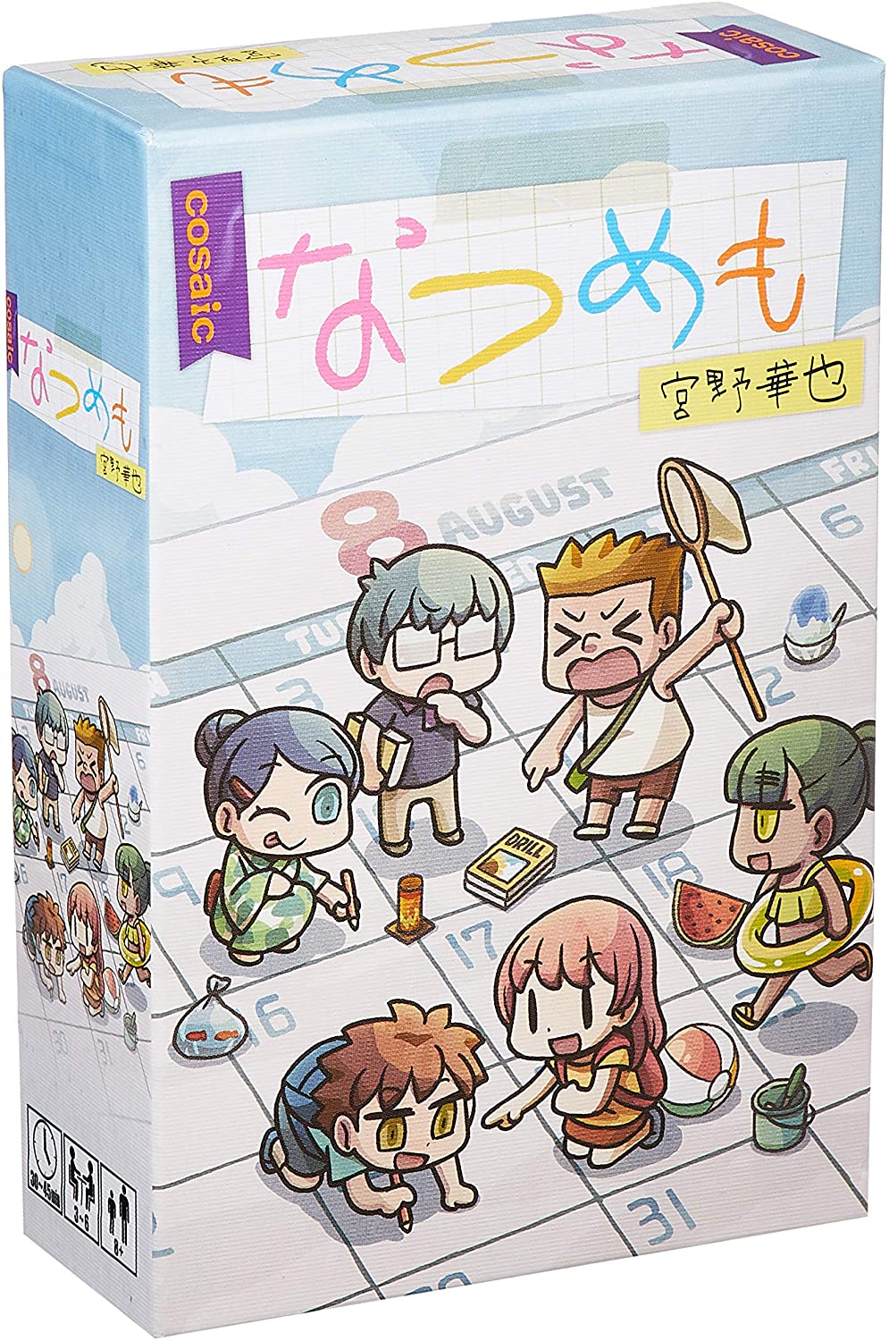 コザイク なつめも (3-6人用 30-45分 8才以上向け) ボードゲーム