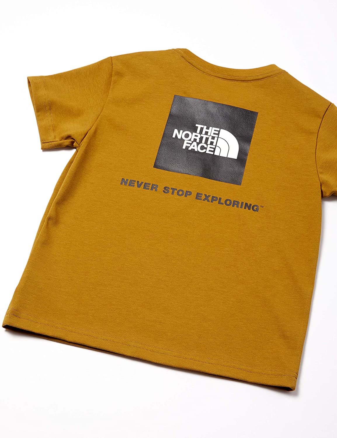 [ザノースフェイス] Tシャツ キッズ ショートスリーブスクエアロゴティー NTJ32142